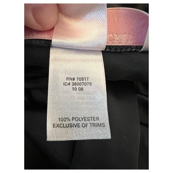 Victoria’s Secret Angels Slip Nightie Nightgown Black Bow Sleepwear Size Small - Picture 3 of 7